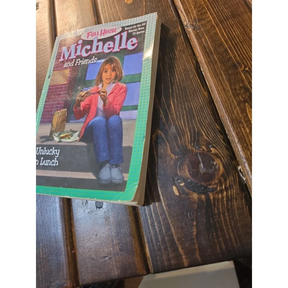 2000 Full House MICHELLE and Friends Unlucky In Lunch pb BOOK Mary Kate & Ashley